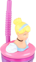Szklanka z pokrywką Euromic Disney Princess 360 ml (8412497512669) - obraz 3