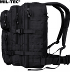 Великий чорний рюкзак Mil-Tec Assault 36 л - зображення 6