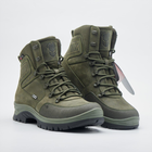 Ботинки тактические демисезонные кожаные PAV Style Lab HARLAN 505 р.46 30,5см хаки (12227754879946) - изображение 4