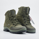 Ботинки тактические демисезонные кожаные PAV Style Lab HARLAN 505 р.39 26см хаки (12227754879939) - изображение 4