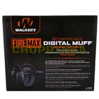 Активні тактичні навушники Walker’s FireMax BTN (Behind the Neck) з оголів'ям позаду шиї, Чорний - зображення 4