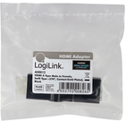 Перехідник LogiLink HDMI AM/AF 270° Чорний (4260113576151) - зображення 5