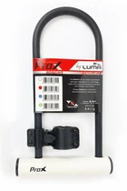 Велосипедний замок Prox U-LOCK 180 x 320 мм під ключ чорно-білий (G0000170)