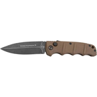 Ніж складаний Boker Plus AKS-74 Brown Dagger Smokewash замок Button Lock 01KALS89