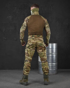 Тактический костюм с усиленными коленями весна/лето штаны+убакс XL мультикам (85603) - изображение 3