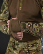 Тактический костюм с усиленными коленями весна/лето штаны+убакс 3XL мультикам (85603) - изображение 4
