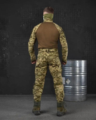 Тактичний костюм з посиленими колінами весна/літо штани+убакс L піксель (85602) - зображення 3