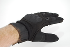 Тактичні рукавички з пальцями 9089_XXL_Black - зображення 3