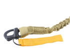 Мисливський одноточковий ремінь для банджі-гвинтівки, швидкороз'ємний ремінь Кайот - зображення 3