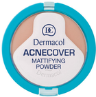 Puder do twarzy Dermacol Acnecover Mattifying Powder matujący w kompakcie 02 Shell 11 g (8595003933742) - obraz 1