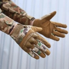 Тактичні рукавиці Повнопалі M-Pact 3 захисні Mechanix MX-FIT M Multicam - зображення 1
