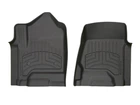 Автомобильные коврики в салон Weathertech на Chevrolet Silverado 15-19 передние черные Шевроле Сильверадо WT00245861