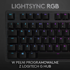 Клавіатура провідна Logitech G512 Carbon Lightsync RGB GX Red USB UA Black (920-009370) - зображення 8
