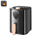 Аерофритюрниця для смаження без олії Air Fryer Su Tai ST-606 аерогриль мультипіч 6 л 1000 Вт Чорна