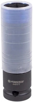 Головка ударная глубокая тонкостенная Forsage 1/2" 6-гранная 17 мм в защитном кожухе (F-44517T)