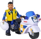 Поліцейський мотоцикл із фігуркою Simba Пожежний Сем (4006592062736) - зображення 4