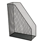 Лоток вертикальный Axent 100x250x320 мм металлическая cетка черный (2120-01-A)