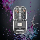 Аккумуляторна беспроводная компьютерная Bluetooth мышь для ПК Ноутбук WiWU WM105 Серая