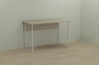 Комп'ютерний стіл Ferrum-decor Коді 75x100x70 білий ДСП Дуб Сонома 16мм