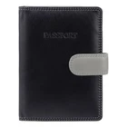 Обкладинка для паспорта шкіряна Visconti RB75 - Sumba (Black Multi)