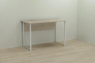 Комп'ютерний стіл Ferrum-decor Курт 75x140x70 білий ДСП Дуб Сонома 16мм
