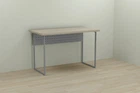 Комп'ютерний стіл Ferrum-decor Майк 75x100x60 сірий ДСП Дуб Сонома 32мм