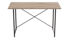 Стіл письмовий Line Лайт Ferrum-decor 750x1000x500 Чорний метал ДСП Дуб Сан-Маріно 16 мм (LINE102)