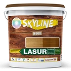 Лазур декоративно-захисна для обробки дерева LASUR Wood SkyLine Каштан 5л