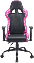 Ігрове крісло Subsonic Gaming Pro Pink Power чорно-рожеве (3701221701703) - зображення 2