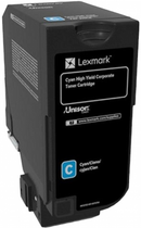 Тонер-картридж Lexmark CS/CX727 CS728 Cyan (734646645652) - зображення 1
