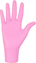 Рукавички нітрилові Mercator Medical Nitrylex Pink XL Рожеві 100 шт (00-00000057) - зображення 2