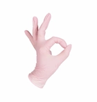 Рукавички нітрилові MediPlus PinkyPlus XS Рожеві 100 шт (00-00000123) - зображення 5