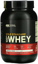 Протеїн Optimum Nutrition 100% Whey Gold Standard 909 г Cookies & Cream (748927028638)