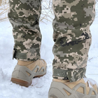 Мужские брюки на Флисе с наколенниками пиксель / Утепленные брюки Intruder Protect размер 3XL - изображение 8
