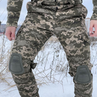 Мужские брюки на Флисе с наколенниками пиксель / Утепленные брюки Intruder Protect размер 2XL - изображение 5