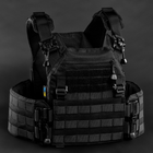 Плитоноска жилет тактична з системою швидкого скидання, тканина Cordura 500 "Черный".1 - изображение 1