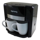 Кофеварка капельная Rainberg RB-613 с двумя чашками / 500W
