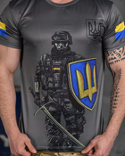 Тактична футболка, що відводить відпочинок ukrainian soldier XL - зображення 8