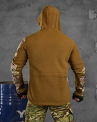 Тактическая флисовка куртка battle combo кайот L - изображение 7