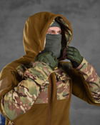 Тактическая флисовка куртка battle combo кайот XXL - изображение 6