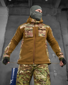 Тактическая флисовка куртка battle combo кайот XXL - изображение 14