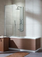 Шторка на ванну Eos Chrome PNJ 500Rx1520 прозоре 205102-101R (TM Radaway)_np08/25