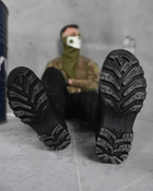Тактические ботинки из натурального нубука весна/лето 42р черные (13099) - изображение 5