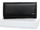 Женский кожаный кошелек Dr.Bond W10502 черный