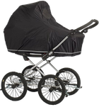 Osłona przeciwdeszczowa BabyDan Raincover z siatką i opaską odblaskową (5705548027520) - obraz 1