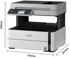 Urządzenie wielofunkcyjne Epson EcoTank ET-M3170 Printer Druk czarno-biały (C11CG92402) - obraz 4
