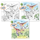 Kolorowanka wodna Depesche Dino World Watercolour Book (4010070652807) - obraz 4