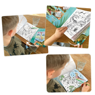 Kolorowanka wodna Depesche Dino World Watercolour Book (4010070652807) - obraz 5