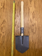 Лопата саперна рейкова сталь універсальна - зображення 6