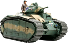 Model do składania Tamiya French Battle Tank B1 BIS 1:35 (4950344352821) - obraz 2